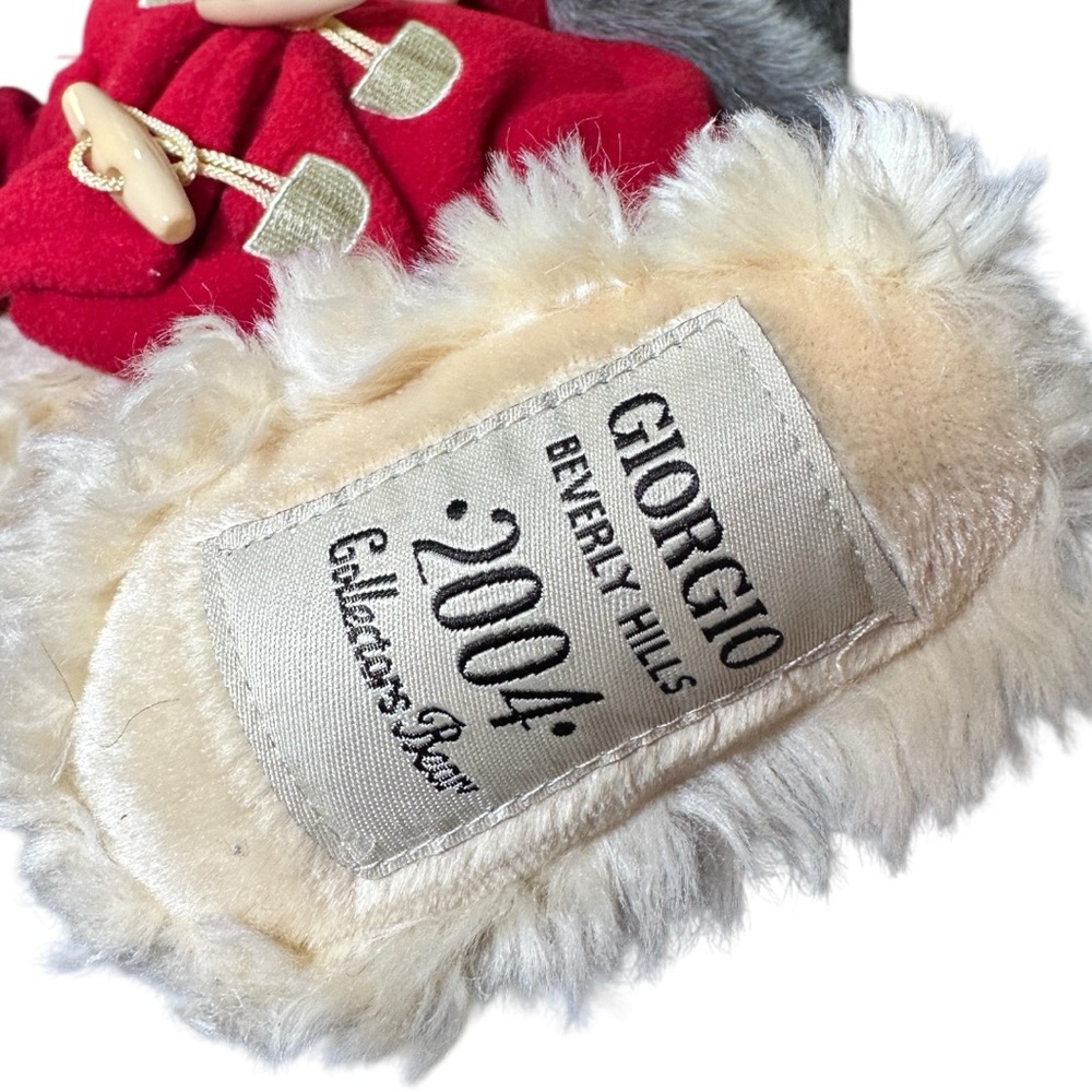 GIORGIO BEVERLY HILLS 2004 XMAS Holiday Herrington Bear w/ Tags (EUC/As New) - Picture 8 of 11